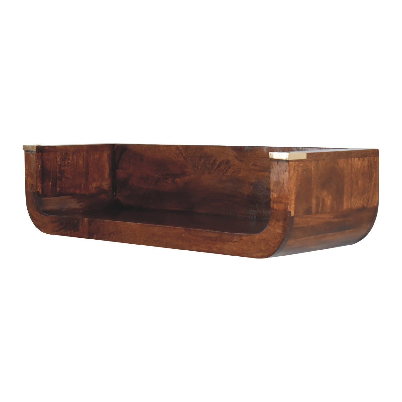 Indira Chestnut Floating Shelf