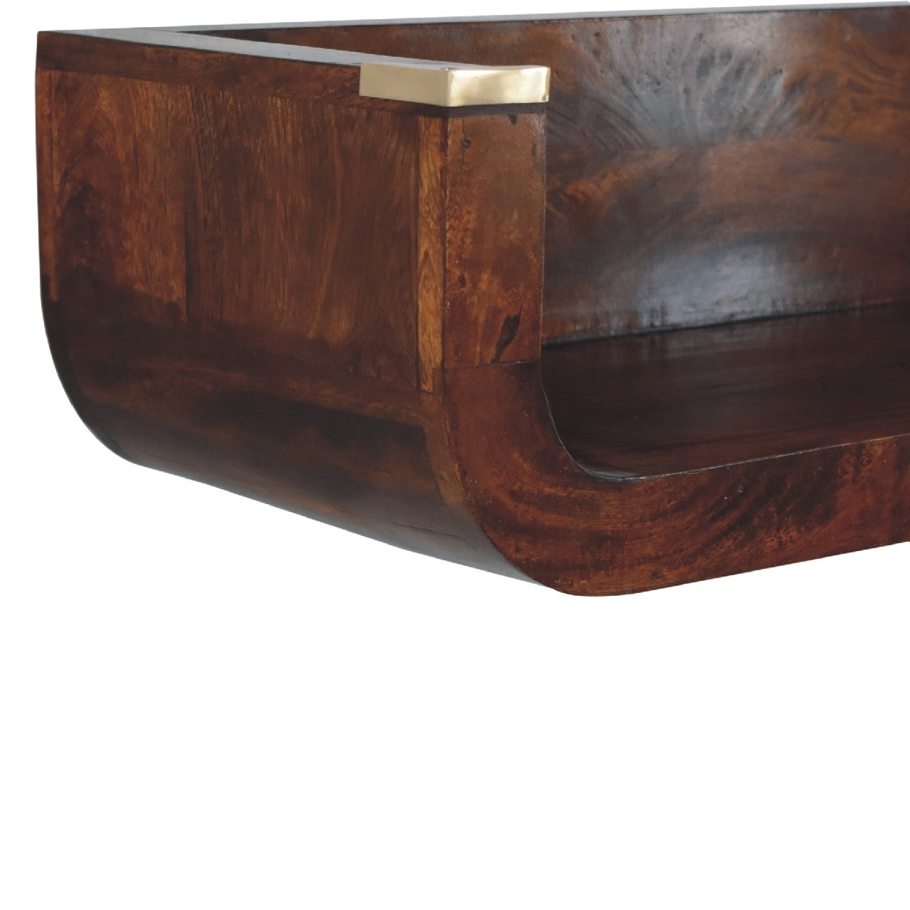 Indira Chestnut Floating Shelf