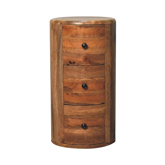 Oak Drum Chest