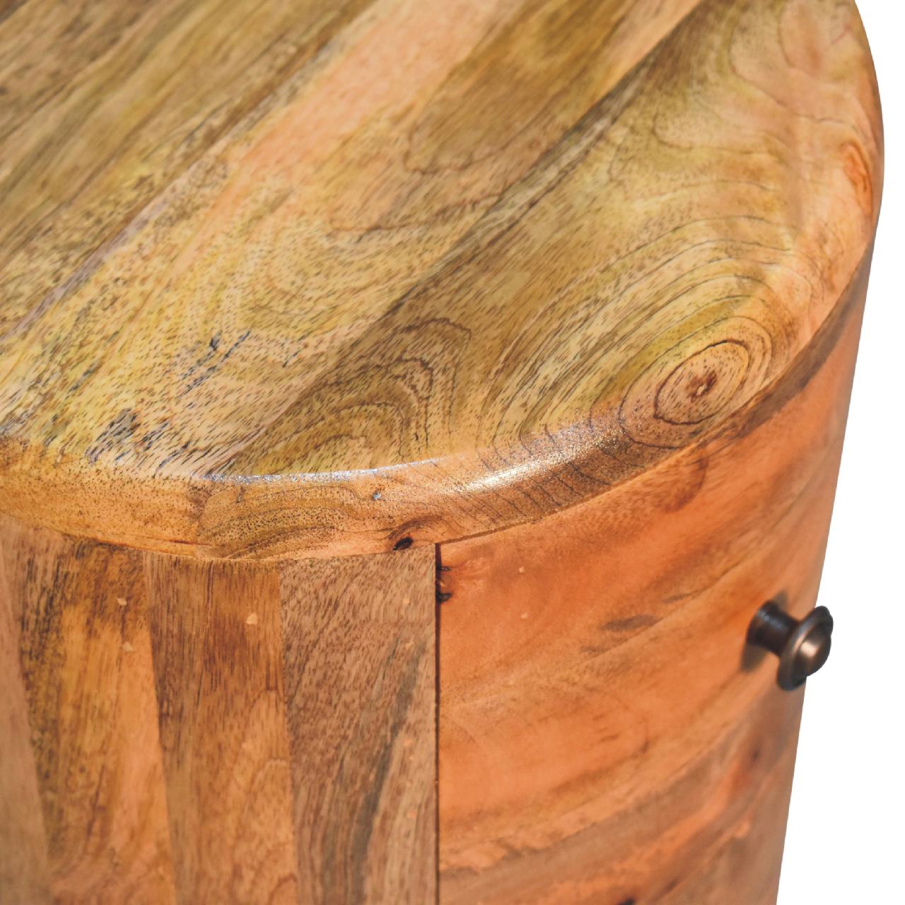 Oak Drum Chest