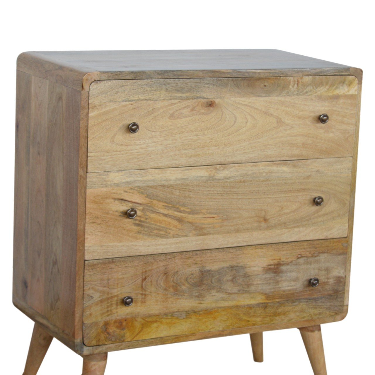 Curved Oak Chest