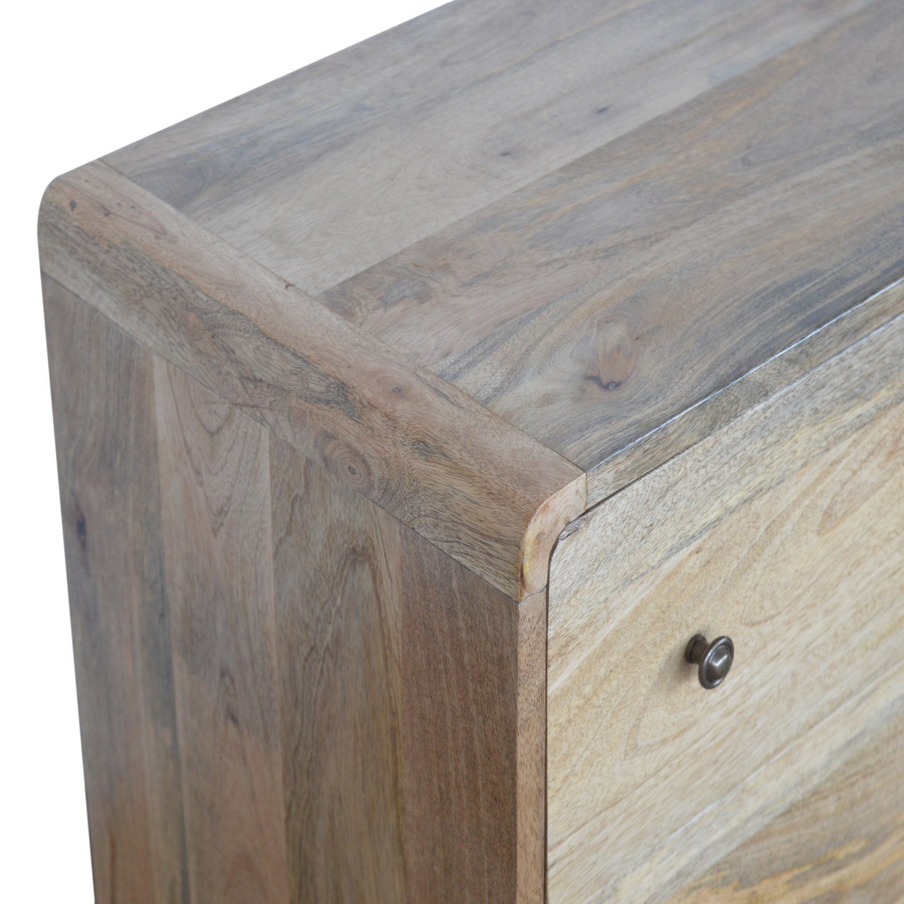 Curved Oak Chest