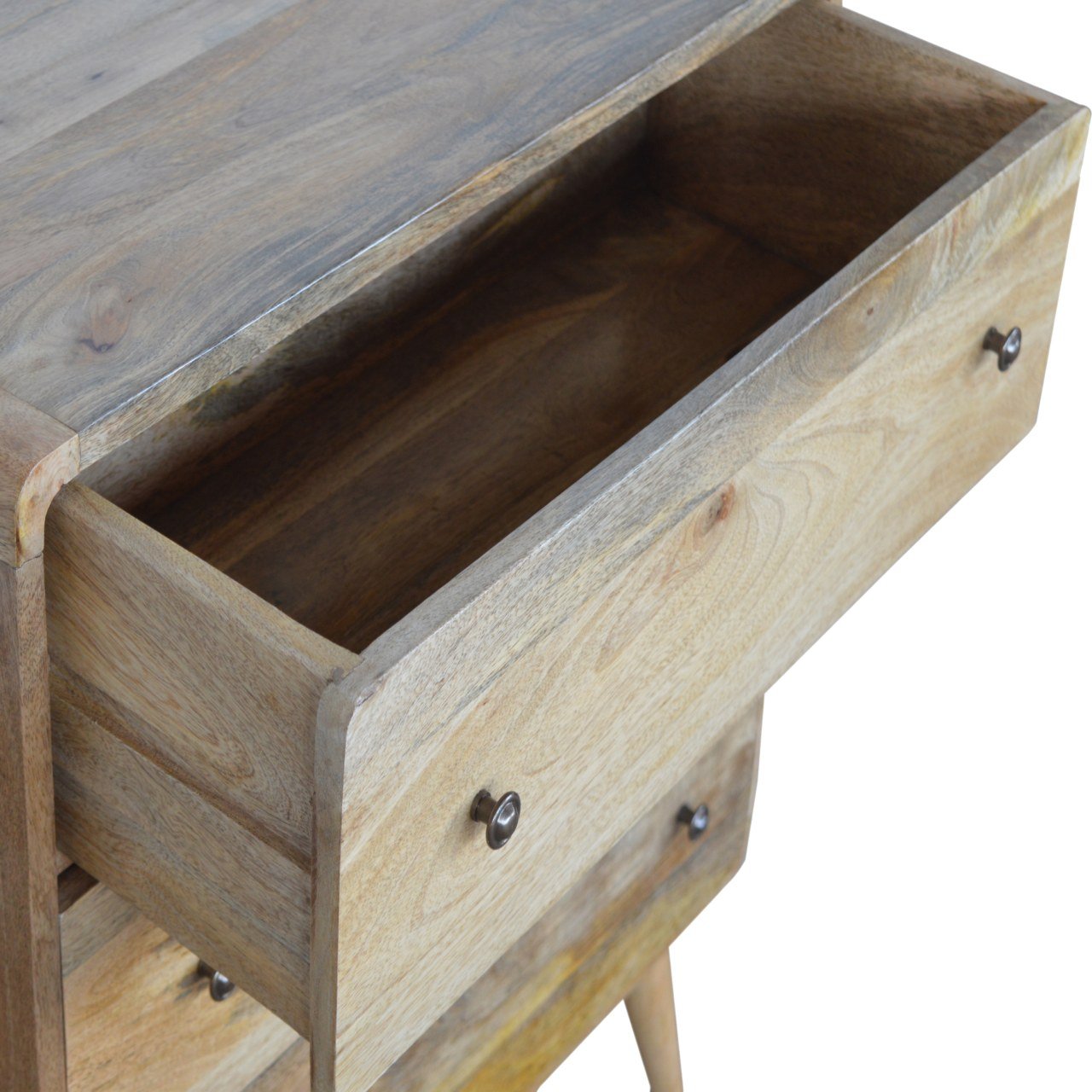 Curved Oak Chest