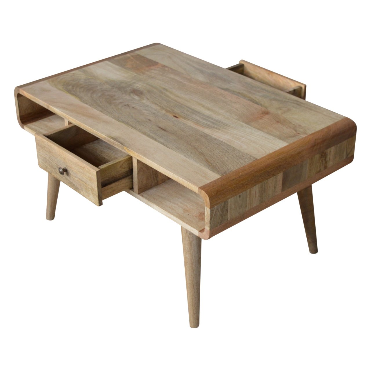 Curved Oak Coffee Table
